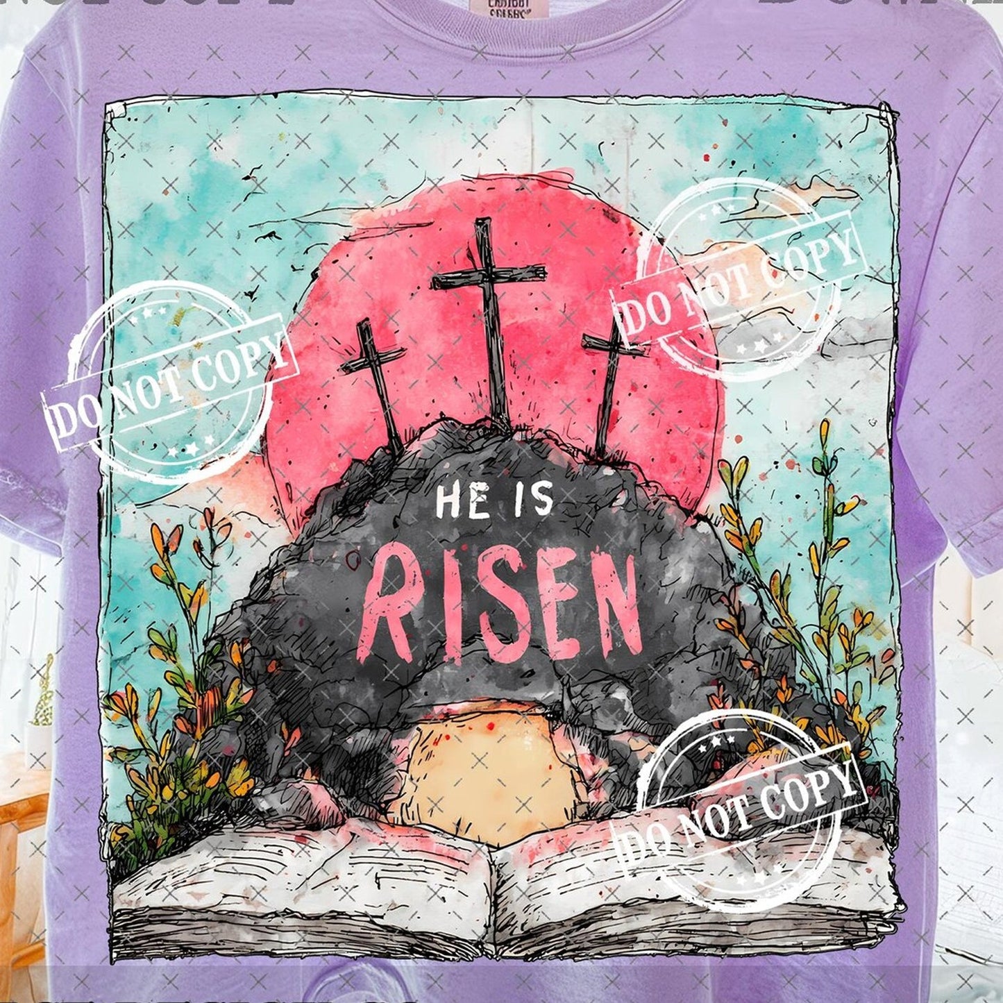 He is Risen Graphic Tee