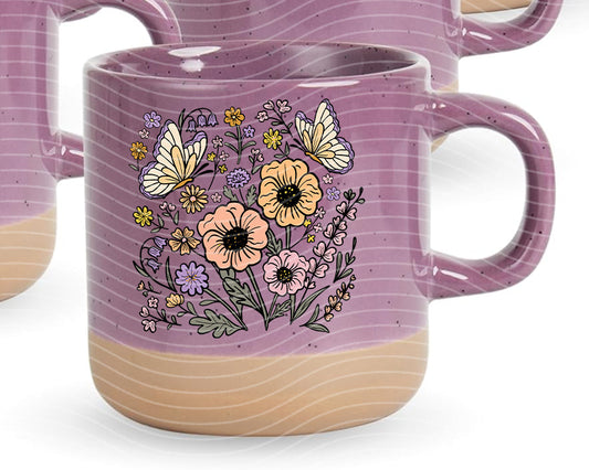 Spring Floral Ceramic Mug