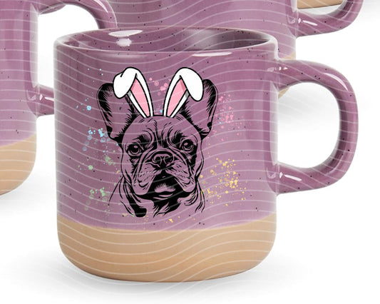 Easter Frenchie Ceramic Mug