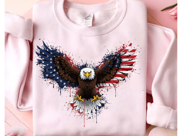 Painted Eagle Graphic Tee