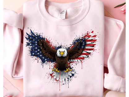 Painted Eagle Graphic Tee