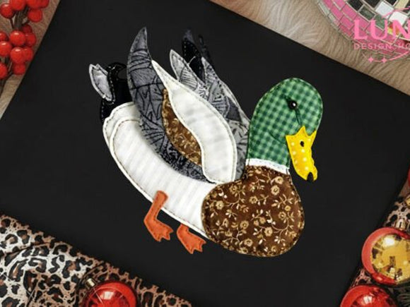 Patchwork Duck Graphic Tee