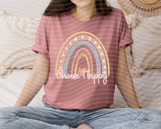 Choose Happy Graphic Tee