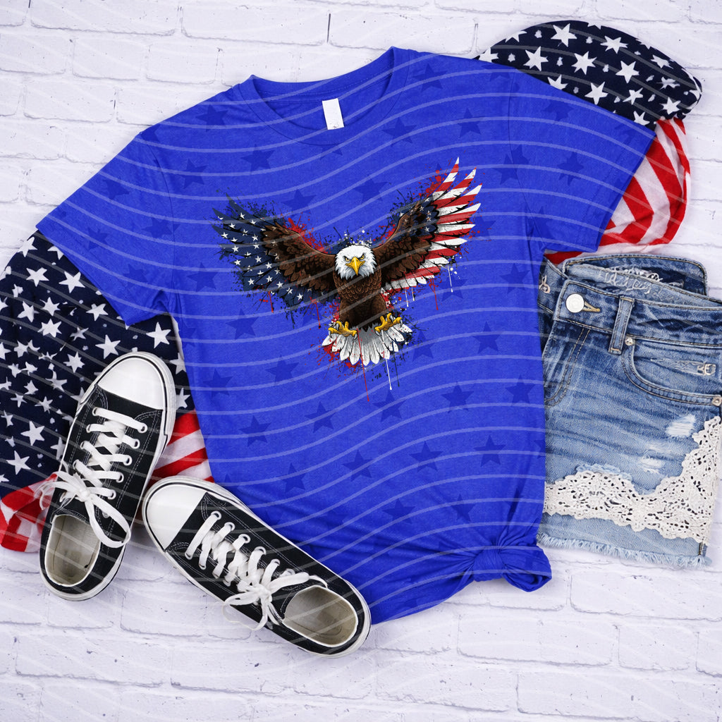 Painted Eagle Graphic Tee