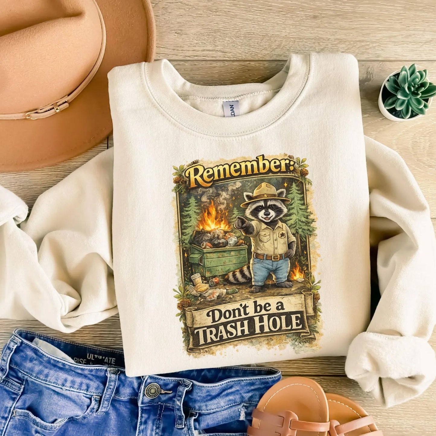 Don't Be a Trash Hole Graphic Tee