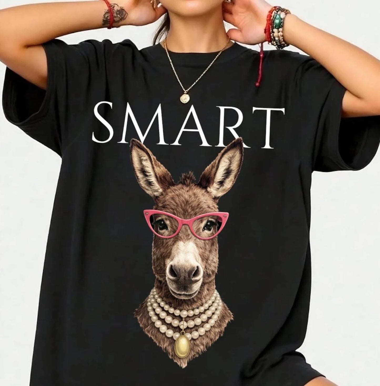 Smart Donkey Graphic Tee