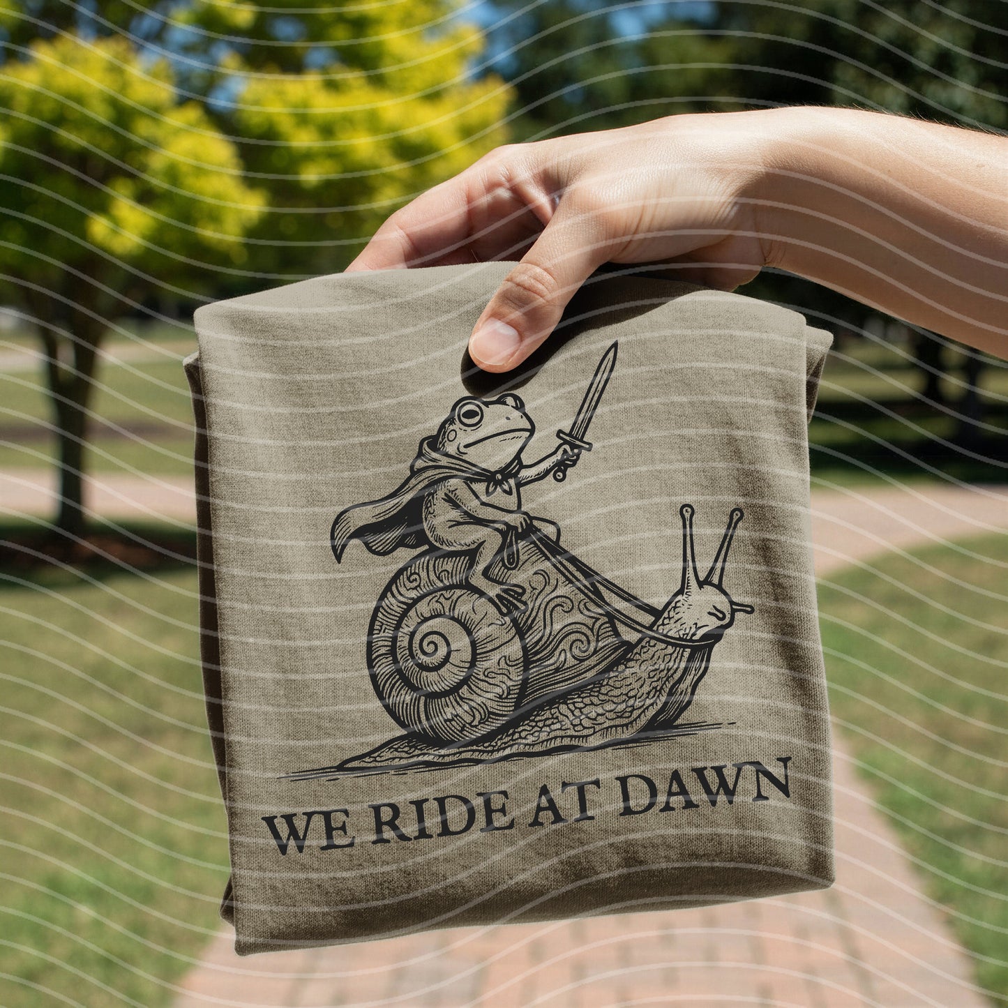 We Ride at Dawn Graphic Tee