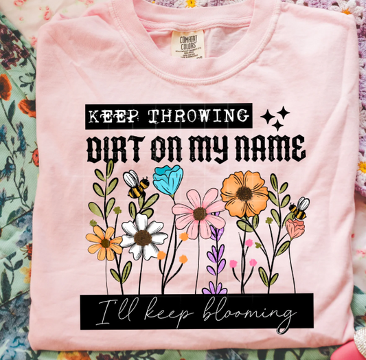 I'll Keep Blooming Graphic Tee