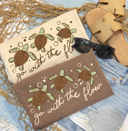 Go With the Flow Graphic Tee