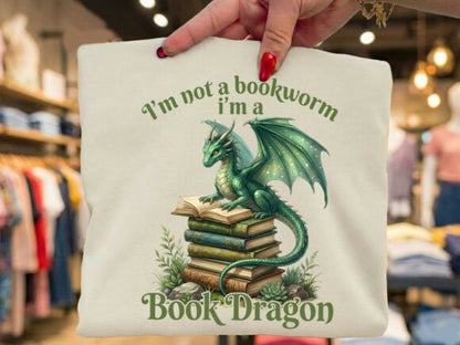 I'm a Book Dragon Graphic Tee