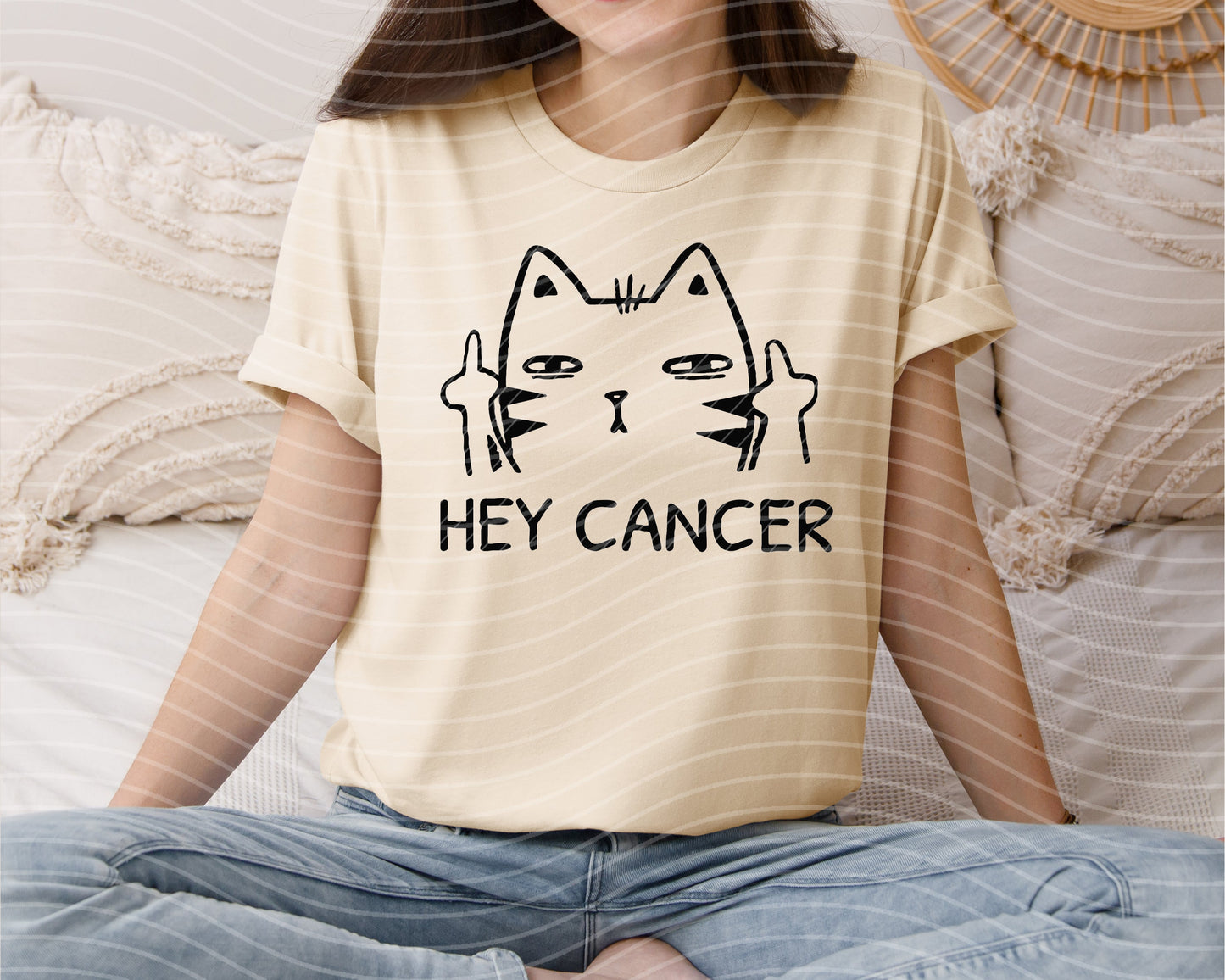 Hey Cancer Graphic Tee