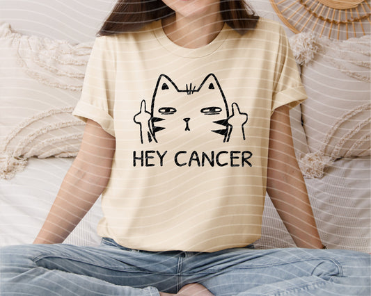 Hey Cancer Graphic Tee
