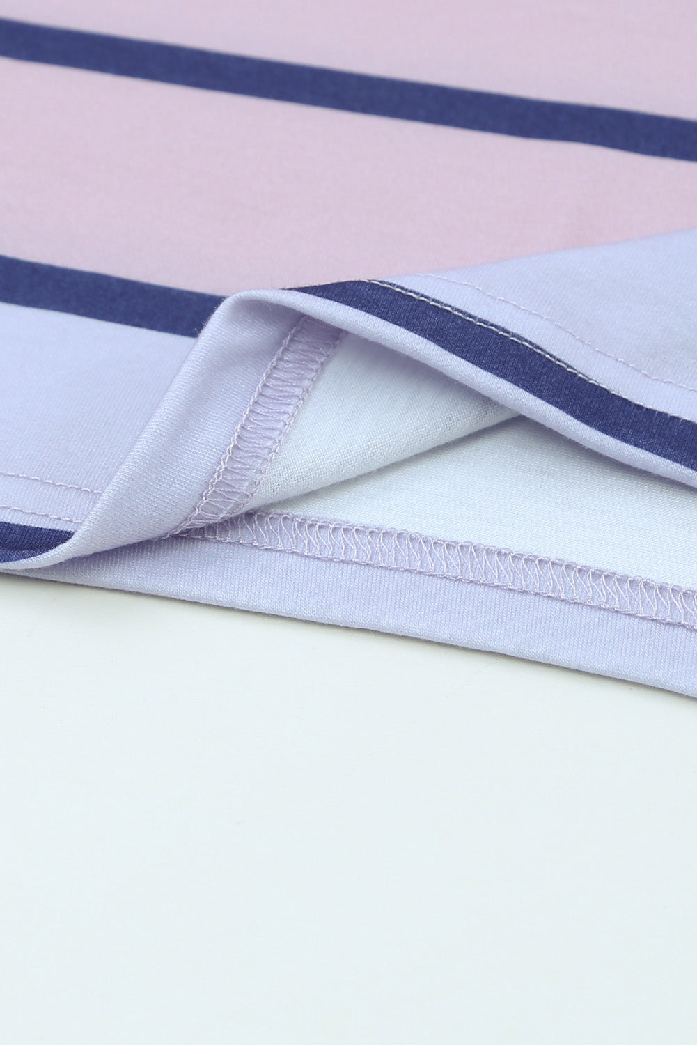 Multicolor Ombre Tie Dye & Striped Print Keyhole Neck Camisole