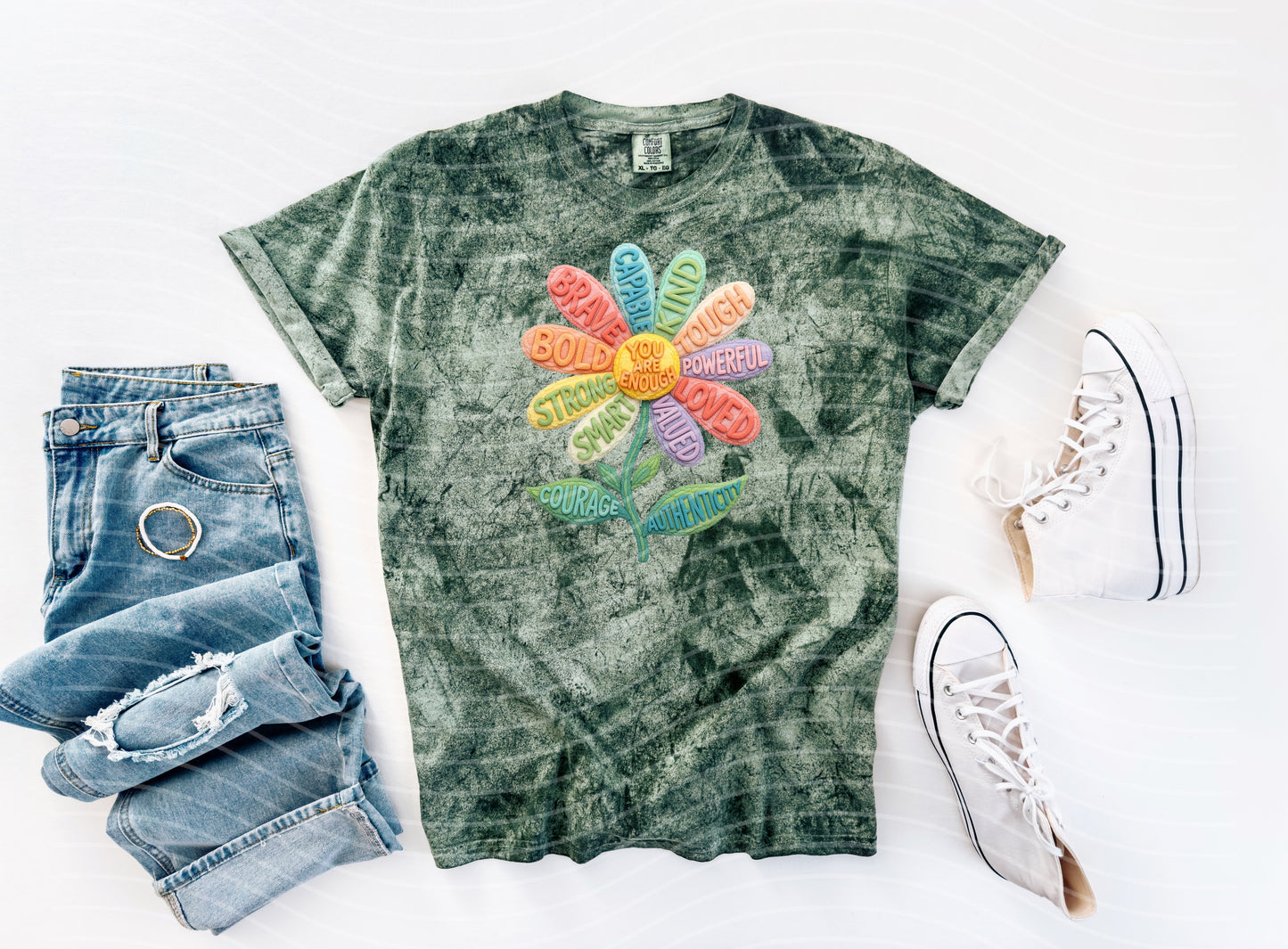You are Flower Graphic Tee