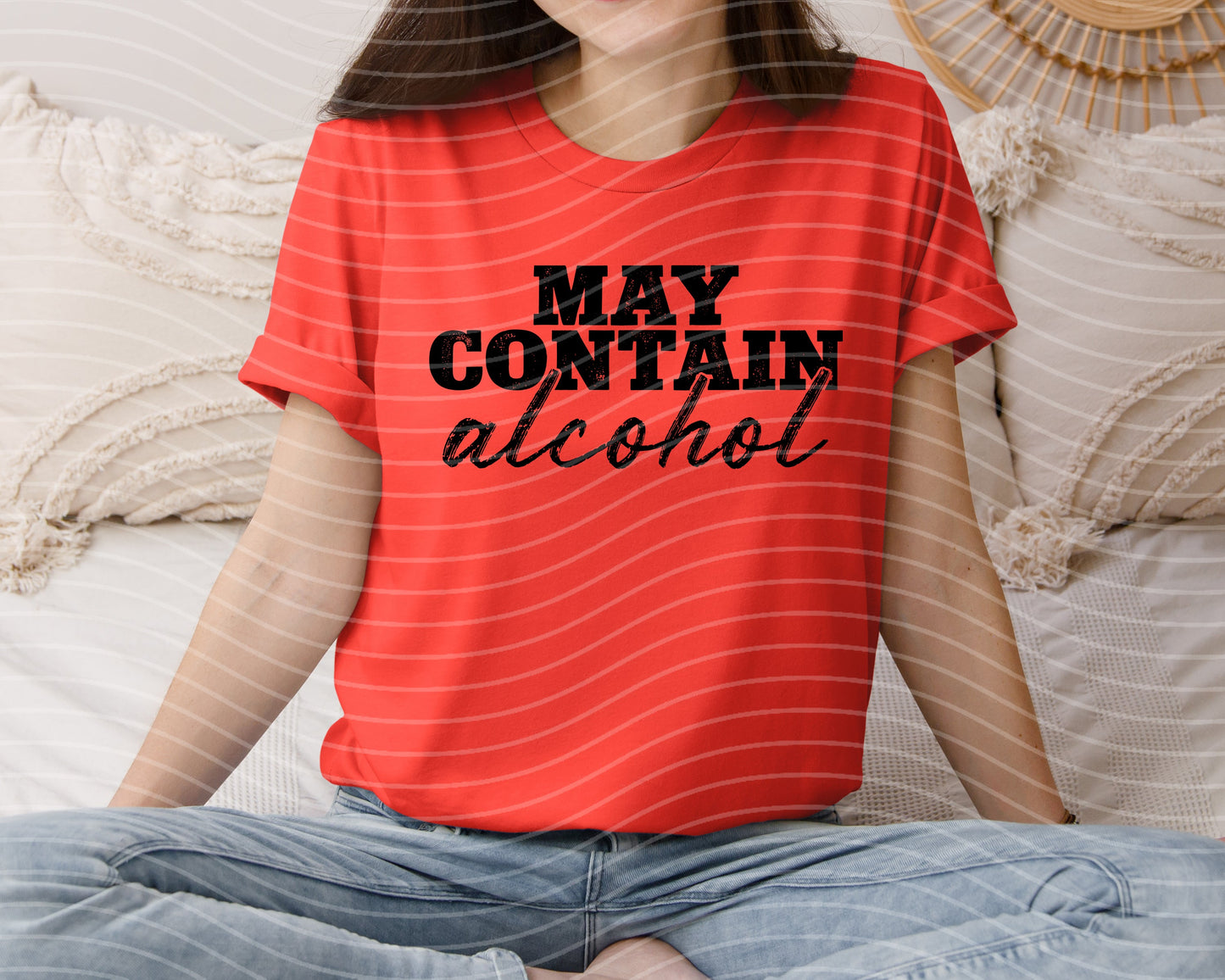 May Contain Alcohol Graphic Tee