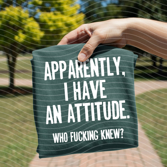 Apparently I Have an Attitude Graphic Tee