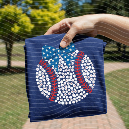 Floral Baseball Graphic Tee