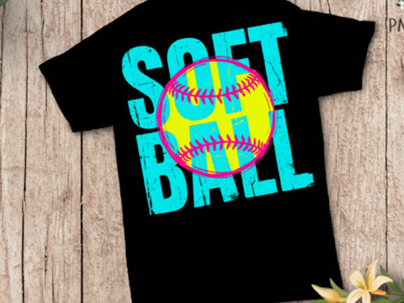 Softball Graphic Tee