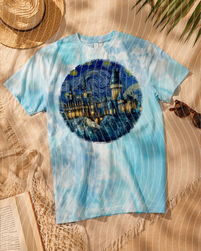 Hogwarts Starry Night Graphic Tee