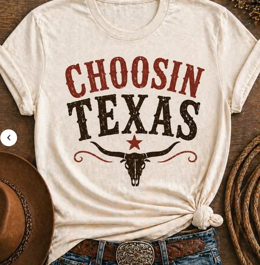 Choosin Texas Graphic Tee