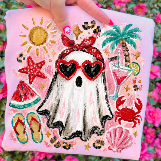 Summer Ghost Graphic Tee