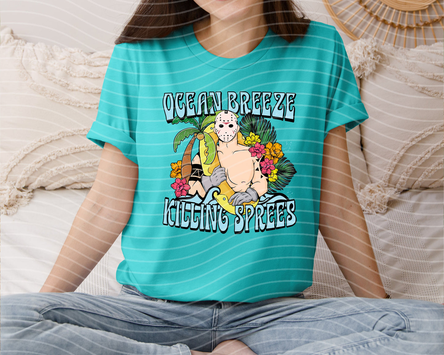 Ocean Breeze Killing Sprees Graphic Tee