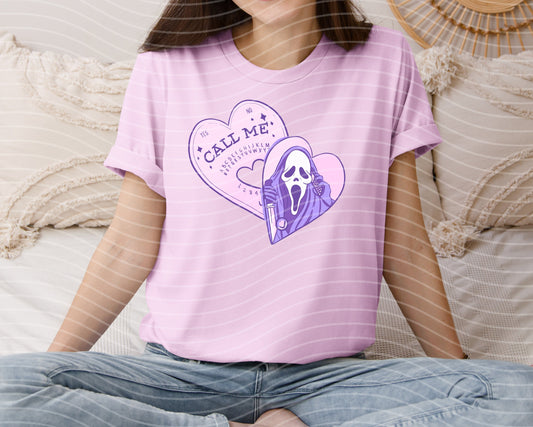 Scream Call Me Graphic Tee