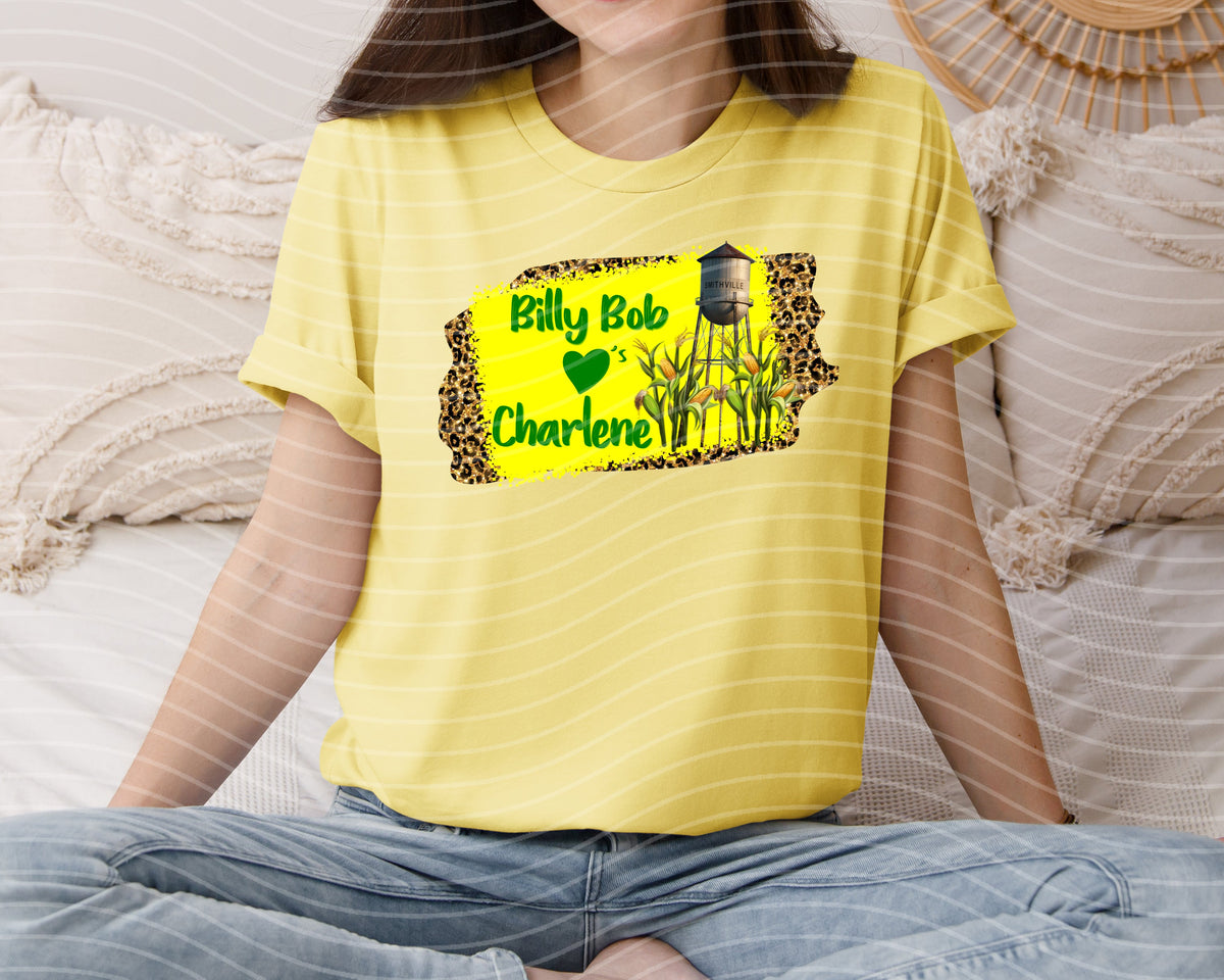 Billy Bob Loves Charlene Graphic Tee