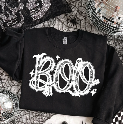 Lace Boo Graphic Tee