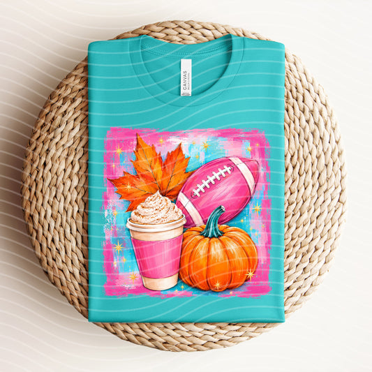 Football & Fall Graphic Tee