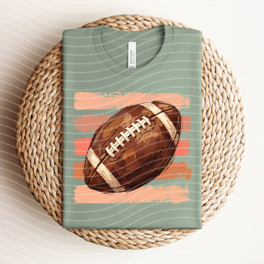 Football Stripes Graphic Tee