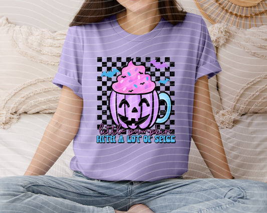 Little Pumpkin with a Lot of Spice Graphic Tee