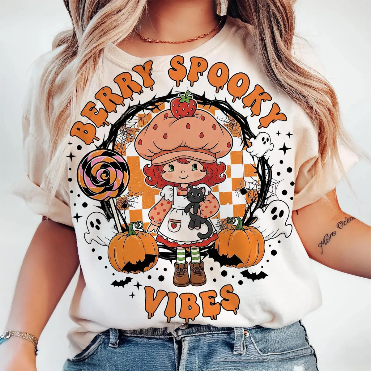 Berry Spooky Vibes Graphic Tee