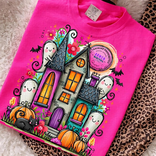 Ghost House Graphic Tee