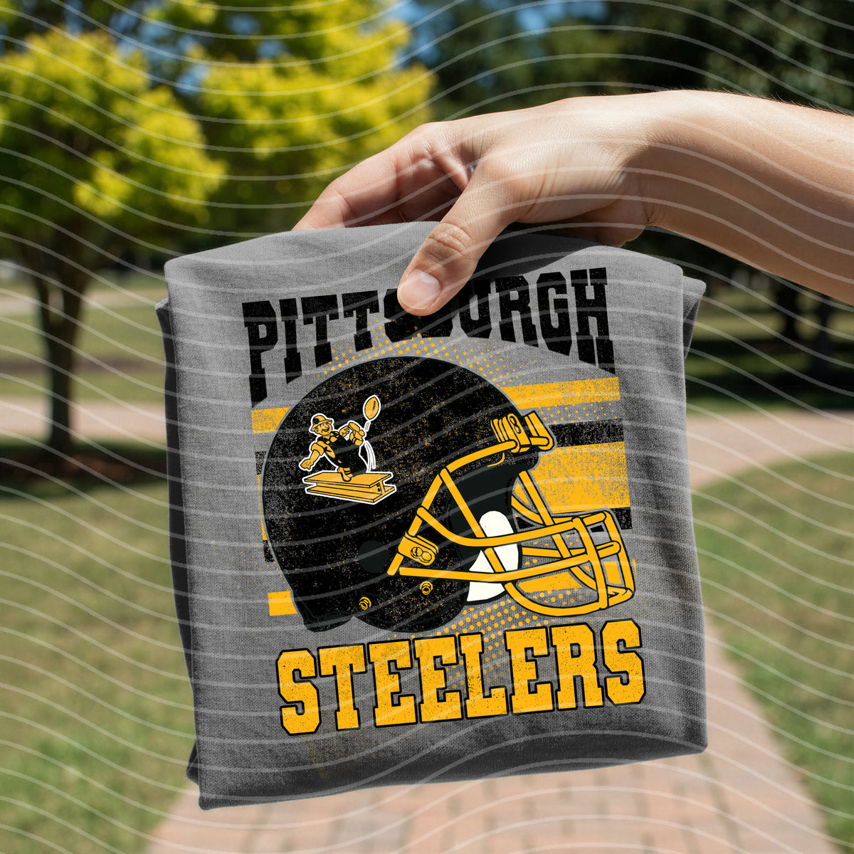 Steelers Retro Graphic Tee