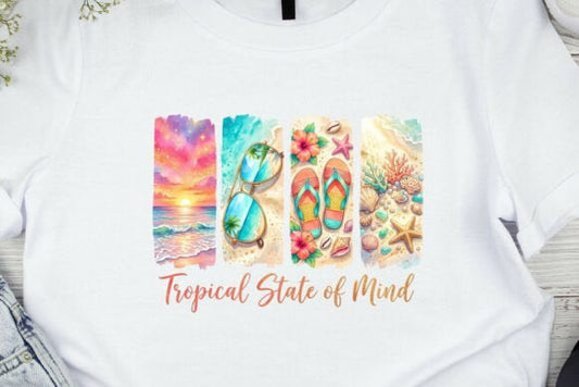 Tropical State of Mind Graphic Tee