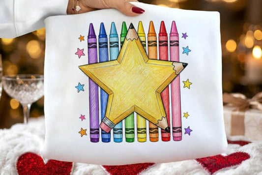 Star Pencil Graphic Tee