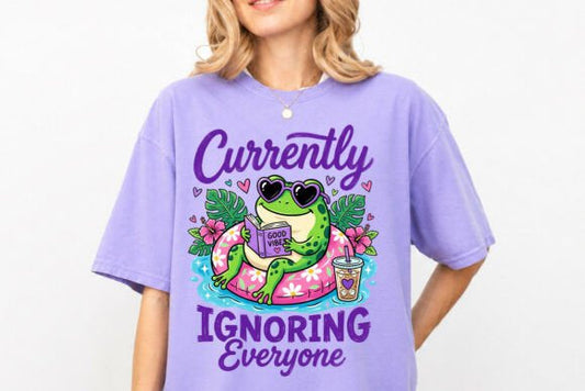 Currently Ignoring Everyone Graphic Tee