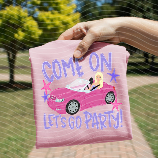 Let's Go Party Graphic Tee