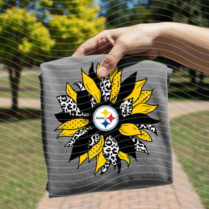 Steelers Sunflower Graphic Tee