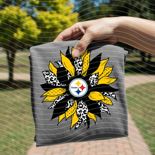 Steelers Sunflower Graphic Tee