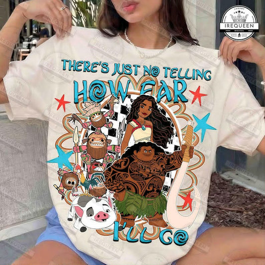 There's Just No Telling How Far I'll Go Graphic Tee