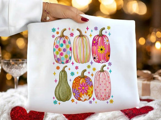Painted Pumpkins Graphic Tee