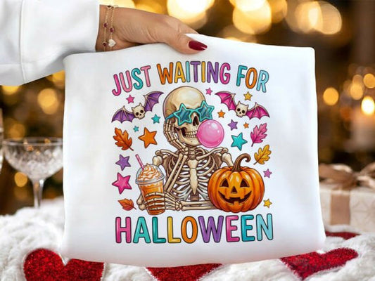 Just Waiting for Halloween Graphic Tee