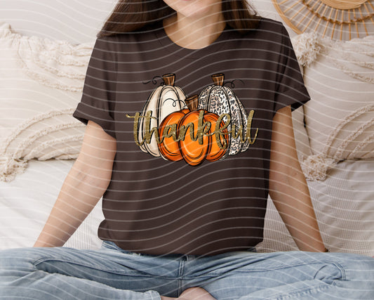 Thankful Pumpkins Graphic Tee