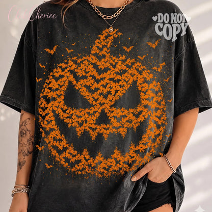 Batty Pumpkin Graphic Tee