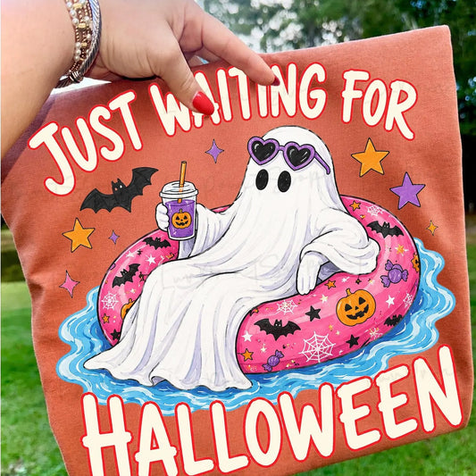 Just Waiting for Halloween Graphic Tee