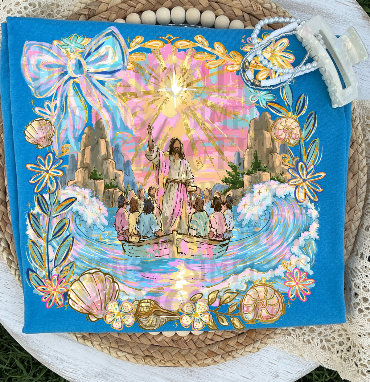 Jesus Calms the Storm Graphic Tee