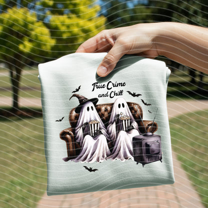 True Crime and Chill Graphic Tee