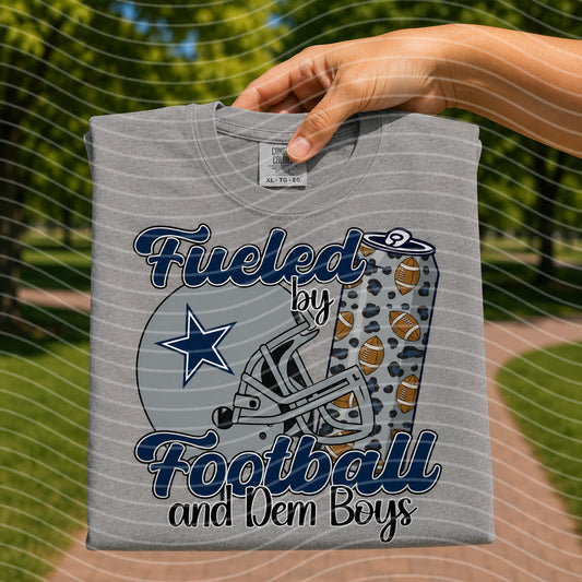 Fueled by Football and Dem Boys Graphic Tee